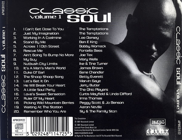 Various : Classic Soul Volume 1 (CD, Comp)
