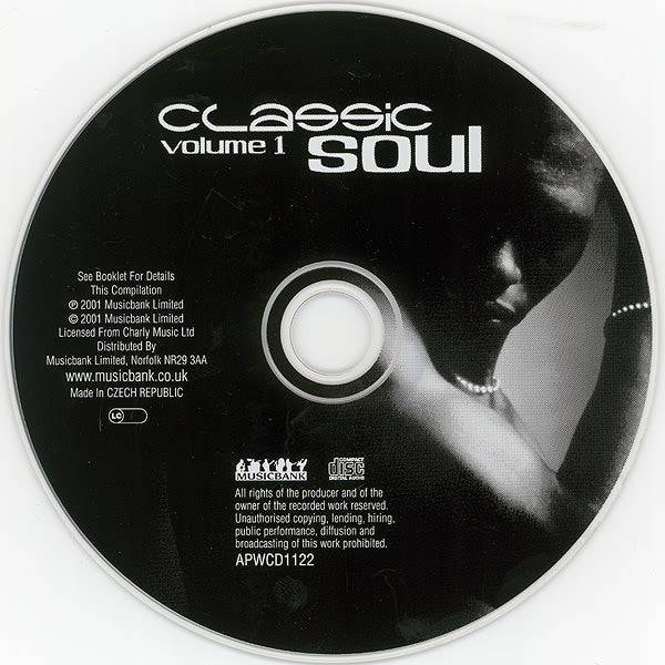 Various : Classic Soul Volume 1 (CD, Comp)