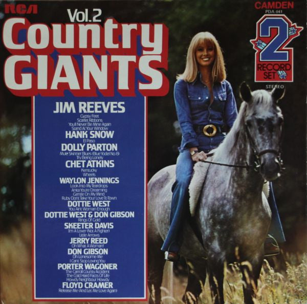 Various : Country Giants Vol. 2 (2xLP, Comp, Gat)