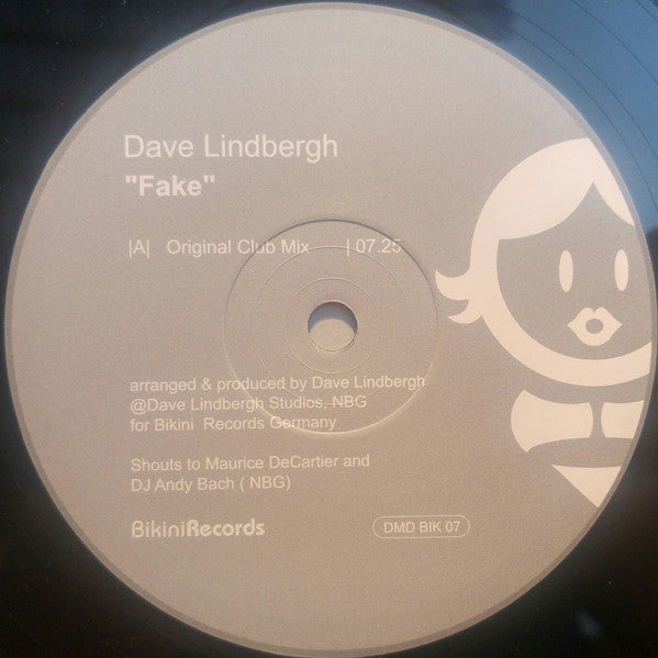 Dave Lindbergh : Fake (12")