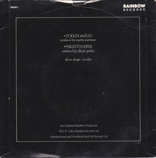 Alistair Gordon : Touch And Go (7")