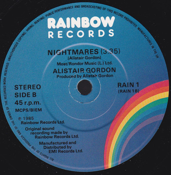Alistair Gordon : Touch And Go (7")