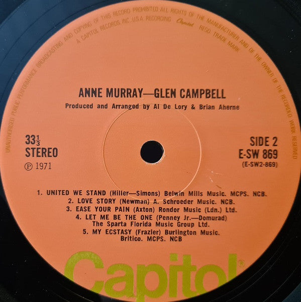 Anne Murray / Glen Campbell : Anne Murray / Glen Campbell (LP, Album)