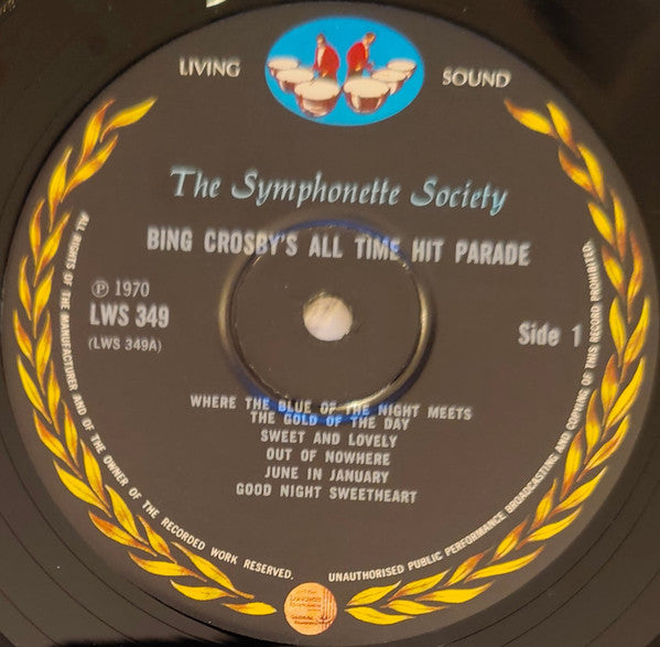Bing Crosby : Bing Crosby's All Time Hit Parade (LP)