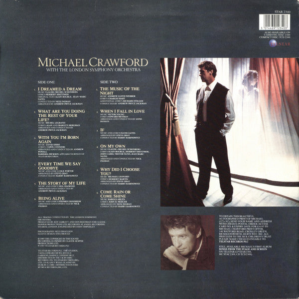 Michael Crawford With The London Symphony Orchestra : With Love (LP, Album)