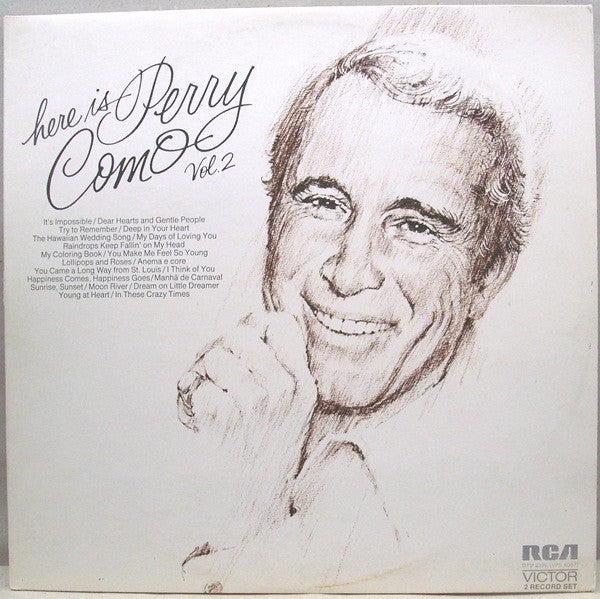 Perry Como : Here Is Perry Como Vol. 2 (2xLP, Comp)