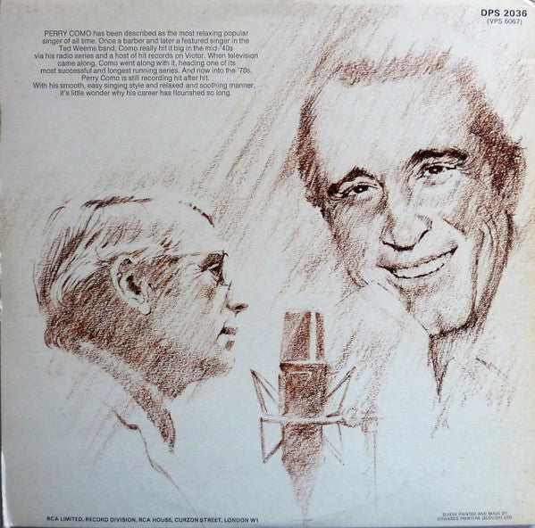 Perry Como : Here Is Perry Como Vol. 2 (2xLP, Comp)