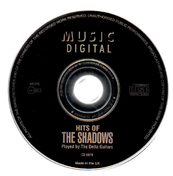 The Delta Guitars : Hits Of The Shadows (CD, Album)
