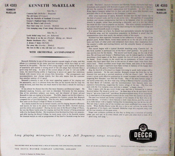 Kenneth McKellar : Kenneth McKellar (LP)