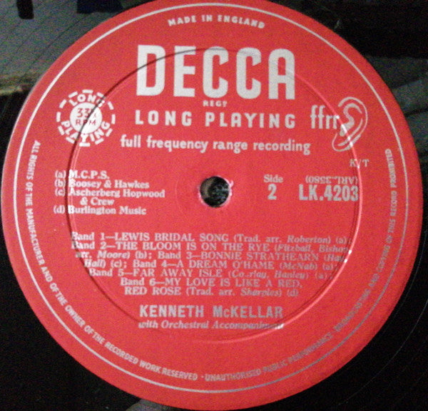 Kenneth McKellar : Kenneth McKellar (LP)