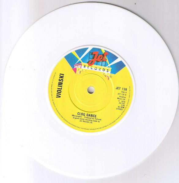 Violinski : Clog Dance (7", Single, Ltd, Whi)
