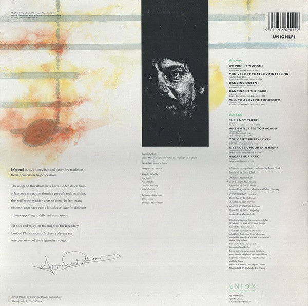 Louis Clark & London Philharmonic Orchestra : Legends (LP, Album)