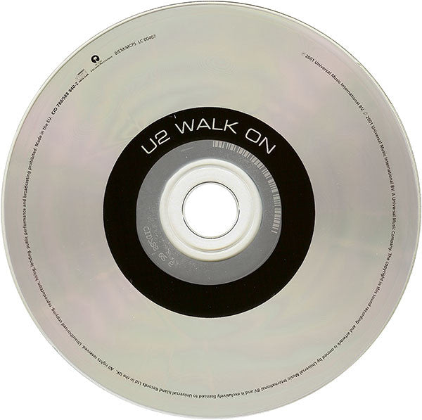 U2 : Walk On (CD, Single)