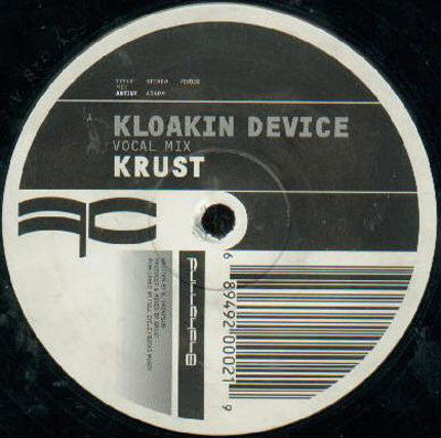 Krust / Scorpio : Kloakin Device (Vocal Mix) / 26 Bass (Special Mix) (12")