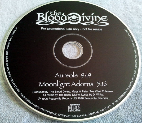 The Blood Divine : Aureole / Moonlight Adorns (CD, Promo)