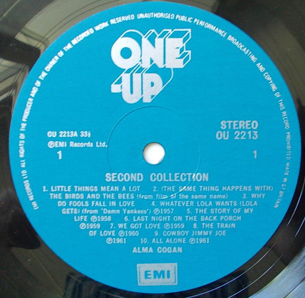 Alma Cogan : Second Collection (LP, Comp)