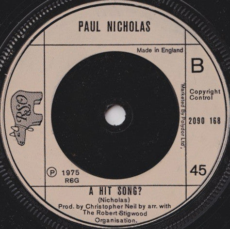 Paul Nicholas : Shufflin' Shoes (7", Single)