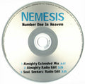 Nemesis (22) : Number One In Heaven (CDr, Single, Promo)