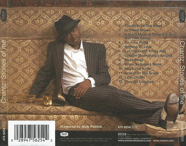 Chantz : Stories Of Me (CD, Album)