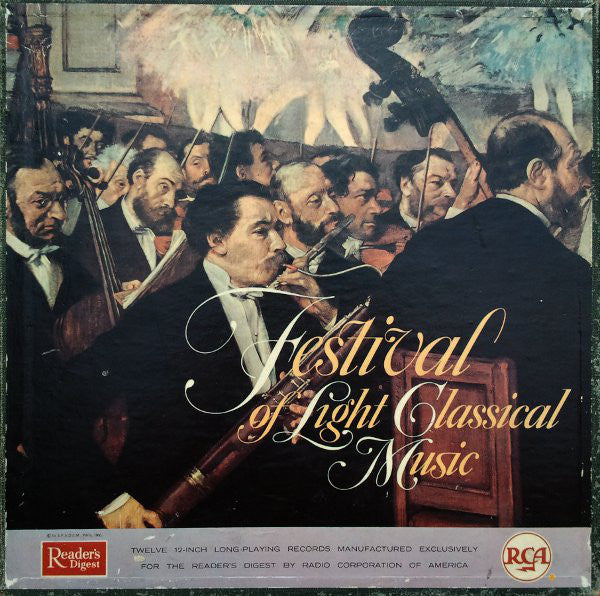 Various : Festival Of Light Classical Music (12xLP, Comp, Mono + Box, Bla)