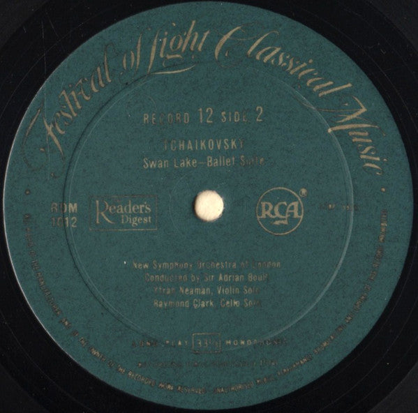 Various : Festival Of Light Classical Music (12xLP, Comp, Mono + Box, Bla)