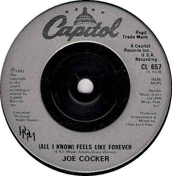 Joe Cocker : Now That The Magic Has Gone (7")