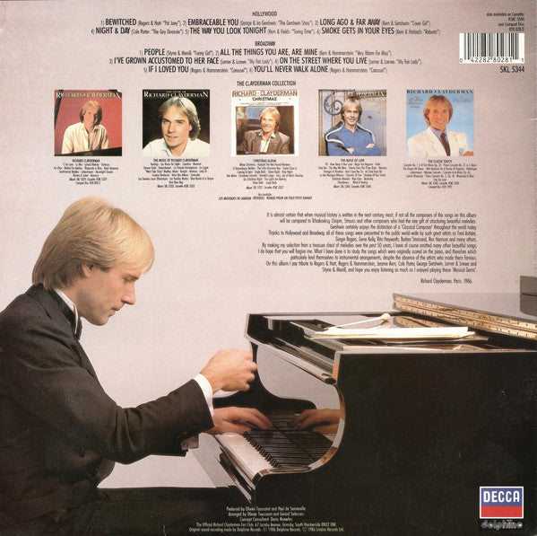 Richard Clayderman : Hollywood And Broadway (LP, Album)