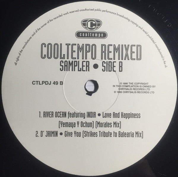 Various : Cooltempo Remixed (Sampler) (12", Promo, Smplr)