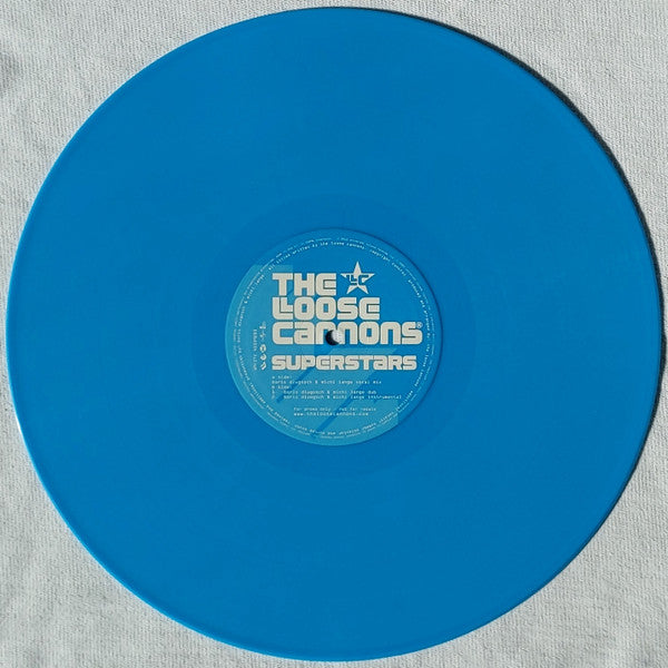 The Loose Cannons : Superstars (12", Promo, Blu)