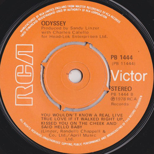 Odyssey (2) : Lucky Star (7", Single)
