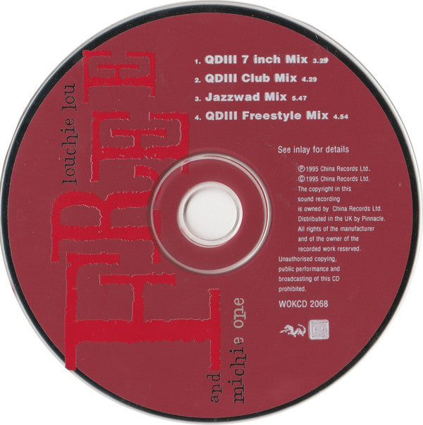 Louchie Lou & Michie One : Free (CD, Single)