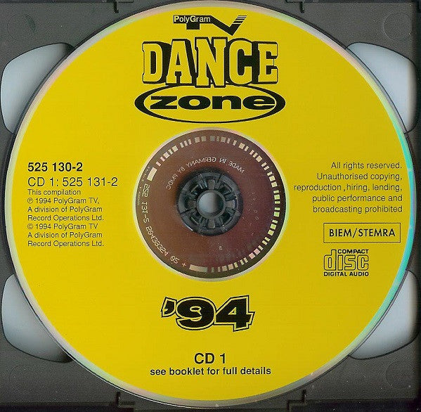 Various : Dance Zone '94 (2xCD, Comp)