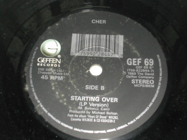 Cher : Just Like Jesse James (7")