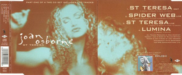 Joan Osborne : St Teresa (CD, Single, CD1)