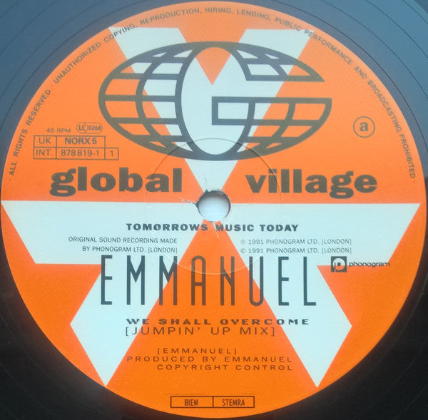 Emmanuel (2) : We Shall Overcome (12")
