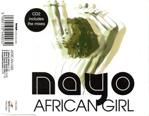 Nayo : African Girl (CD, Single, CD2)