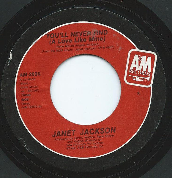 Janet Jackson : Nasty (7", Single, Styrene, R)