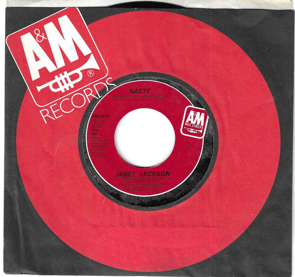 Janet Jackson : Nasty (7", Single, Styrene, R)
