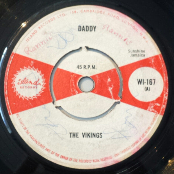 The Vikings (2) : Daddy / It's You (7", Single)