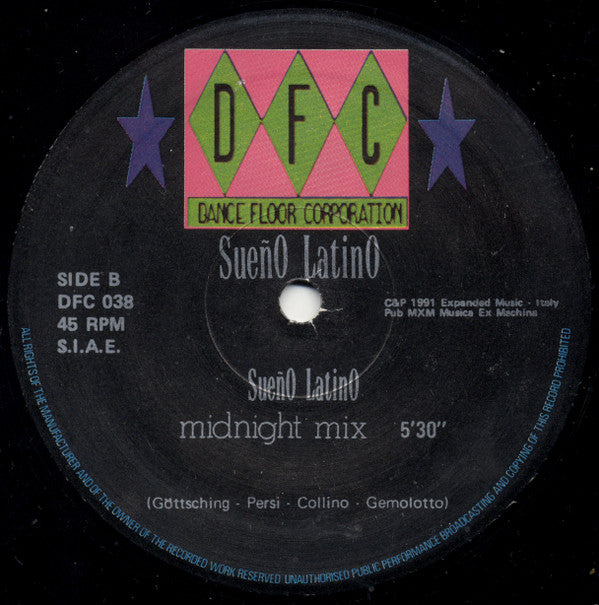 Sueño Latino : Sueño Latino (1991 Remix) (12")