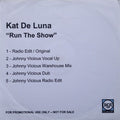 Kat DeLuna : Run The Show (CDr, Single, Promo)