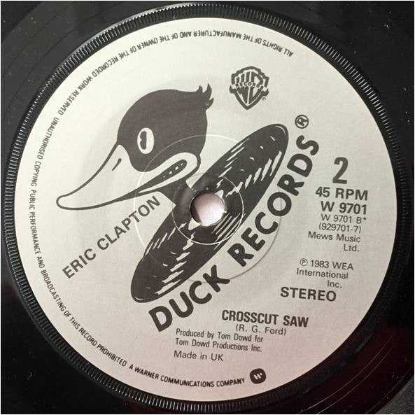 Eric Clapton : The Shape You're In (7", Pap)