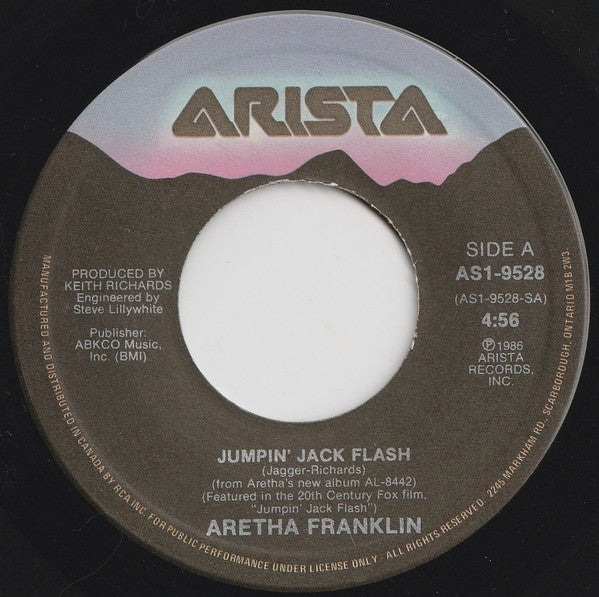 Aretha Franklin : Jumpin' Jack Flash (7")