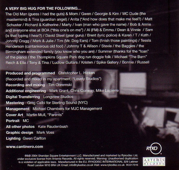 Cantinero : Championship Boxing (CD, Album)