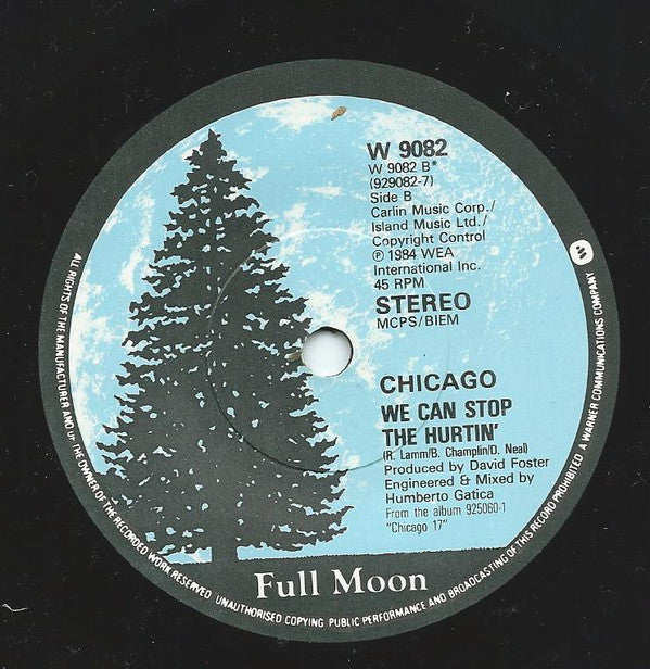 Chicago (2) : Along Comes A Woman (7", Single)