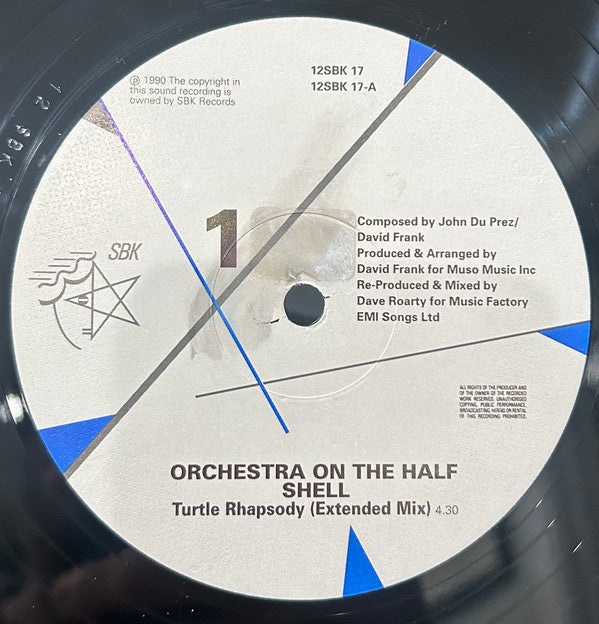 Orchestra On The Half Shell : Turtle Rhapsody (12", Maxi)