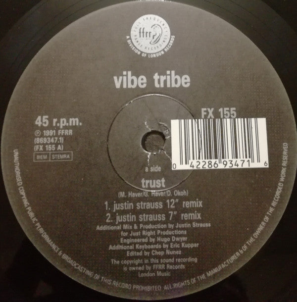 Vibe Tribe (3) : Trust (12", Maxi)