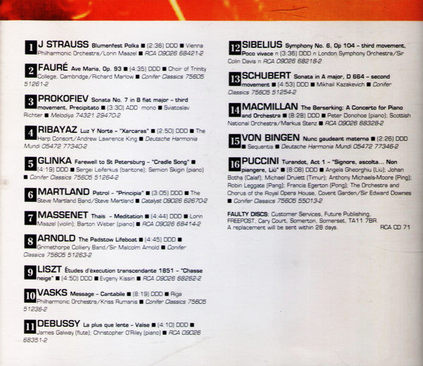 Various : A Musical Offering (CD, Comp)