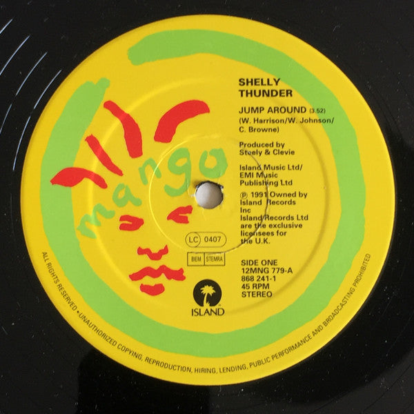 Shelly Thunder : Jump Around (12")