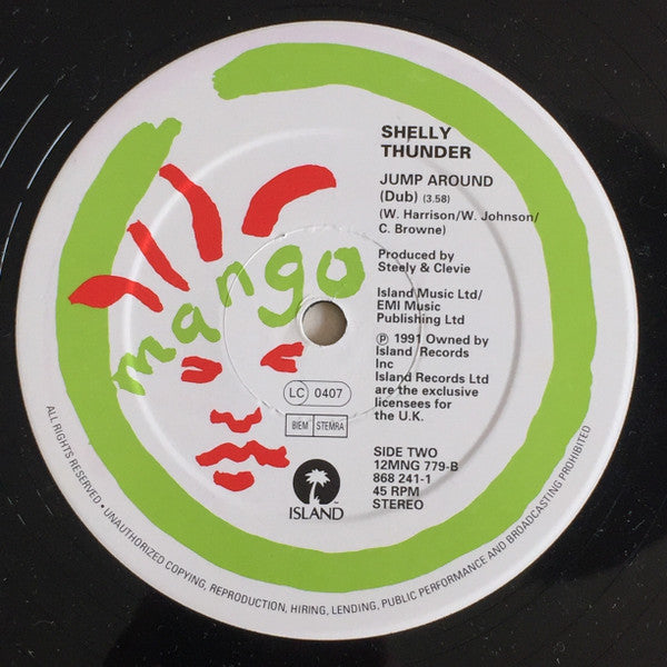 Shelly Thunder : Jump Around (12")